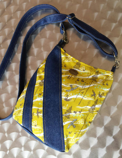 Ramona Mini Hipster sewing pattern  made by Sandra Butler Sawyer with strap