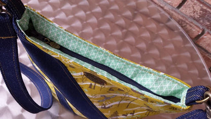 Ramona Mini Hipster sewing pattern  made by Sandra Butler Sawyer zip view