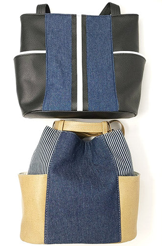 Rashada Cherry Roxanne Backpack Tote Sewing Pattern 