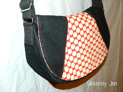 Rosie Crossbody Bag Sewing Pattern made by Sincerely Jen 