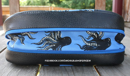 Sadie Expandable Bag Sewing Pattern  octopus fabric