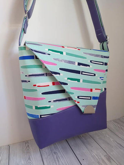 Sewing pattern PDF pattern The Squiffy Sling Lynn Potts She Wears Red Feathers