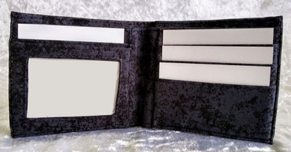 Sewing pattern by Mrs H The Gentlemans Wallet blank interior to show space