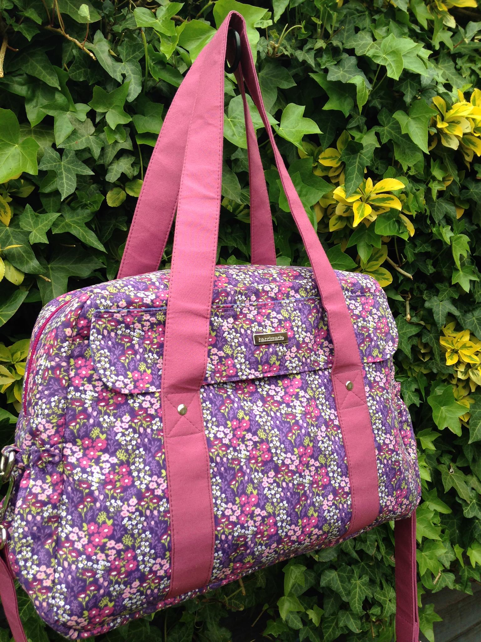 Nappy bag sewing pattern