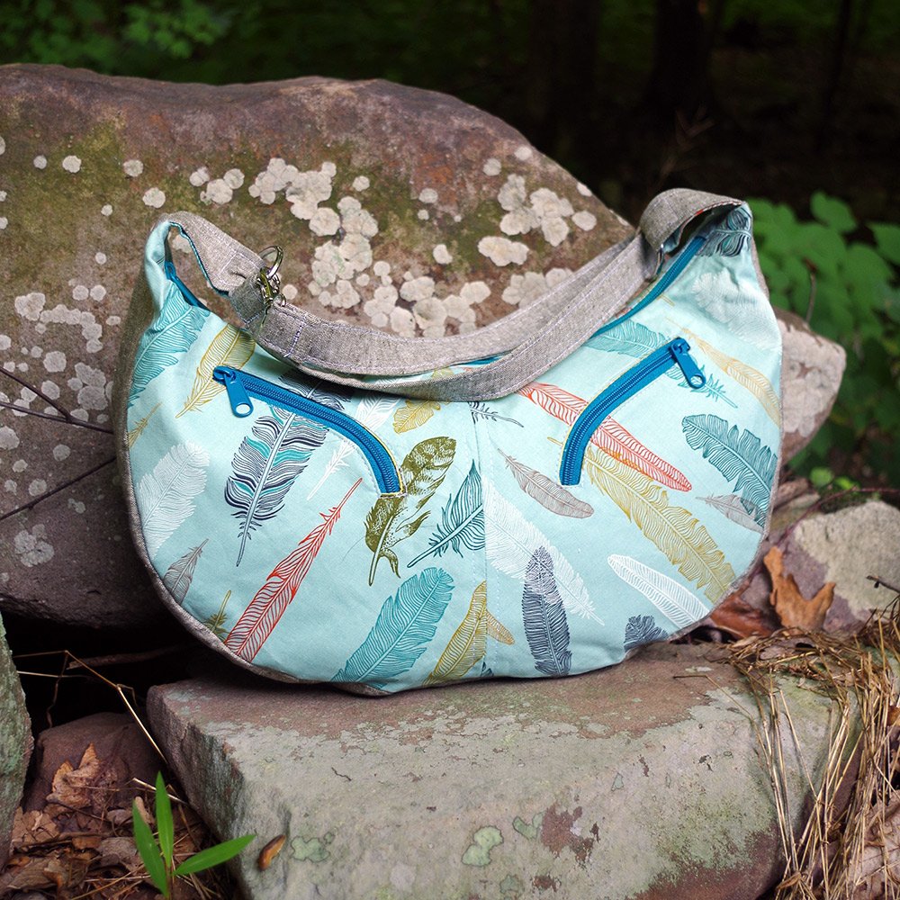 Sheena Hobo Bag Sewing Pattern close up