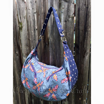 Sheena Hobo Bag Sewing Pattern made by Cheryl Strain