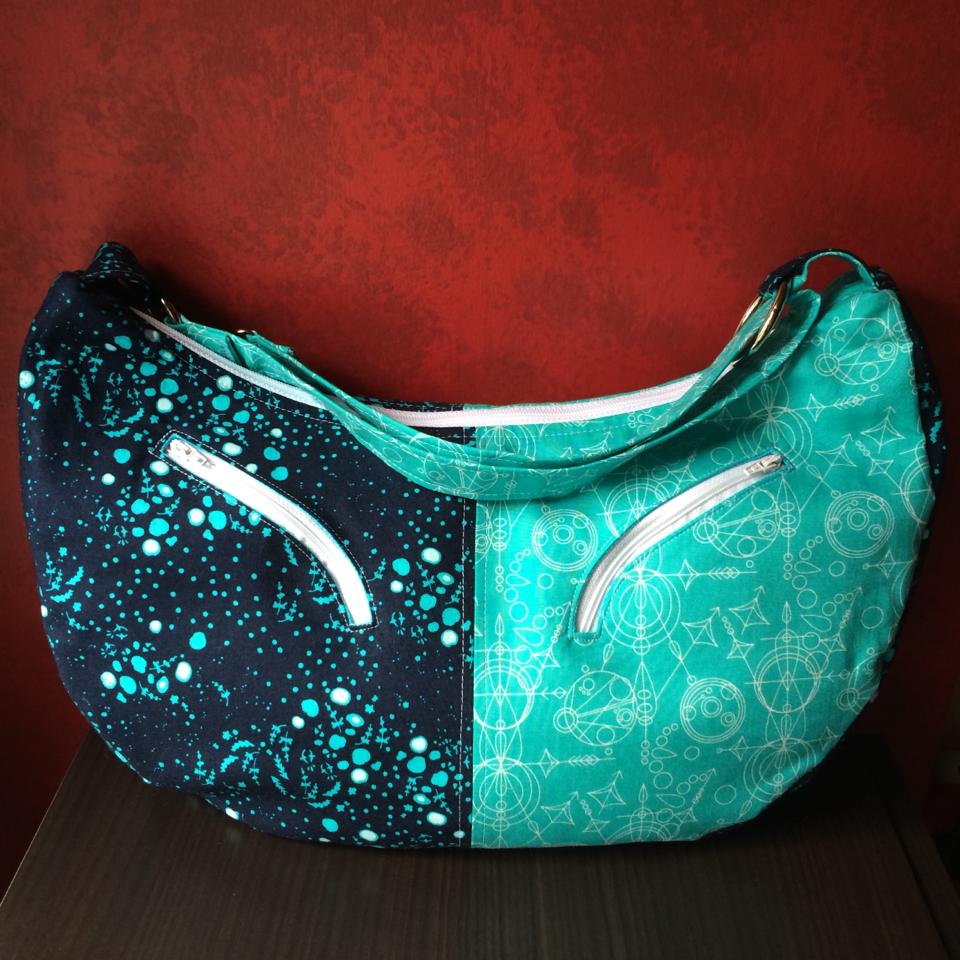 Sheena Hobo Bag Sewing Pattern made by Courtney Bush