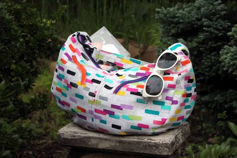 Sheena Hobo Bag Sewing Pattern made by Heidi Boatman Meeks