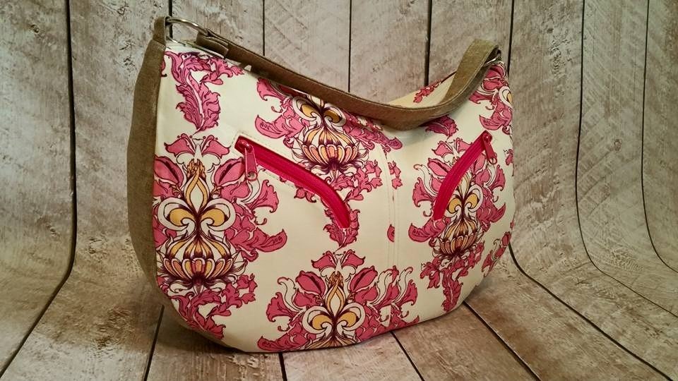 Sheena Hobo Bag Sewing Pattern made by Melissa Magruder