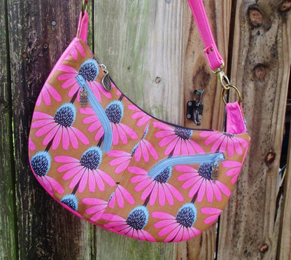 Sheena Hobo Bag Sewing Pattern made by Trish Hanson