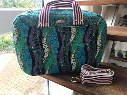 Side Hustle PDF Sewing Pattern REtro fabric 