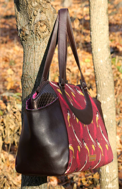 Side view of the Annette made by Michelle Wilkinson Tripp from Barabooboo Designs