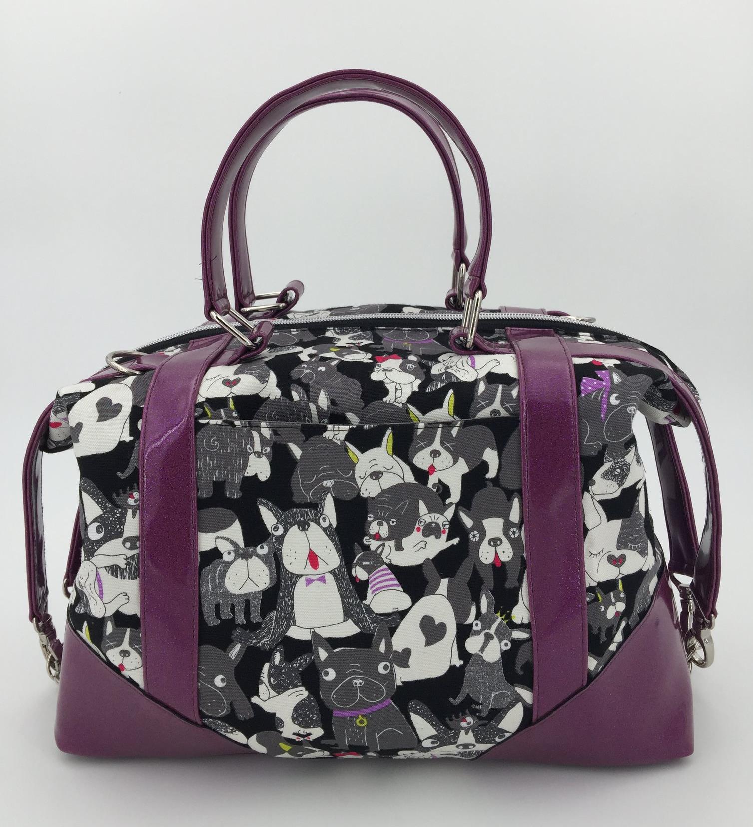  Sierra Zip Top Handbag Sewing Pattern  made by Anke Jentjens