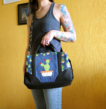  Sierra Zip Top Handbag Sewing Pattern  made by Camila Mayumi