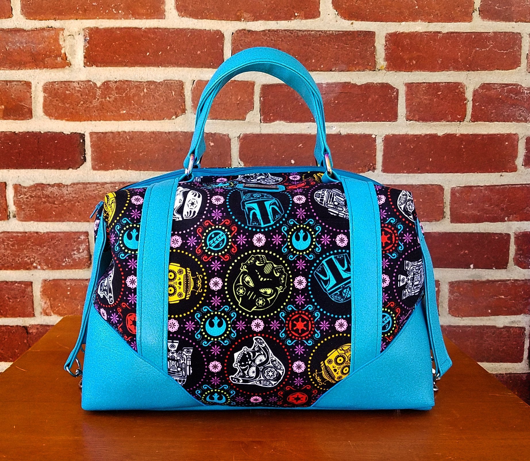  Sierra Zip Top Handbag Sewing Pattern  made by Kristin Sirota