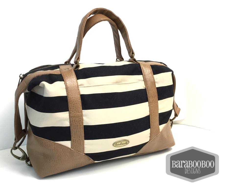  Sierra Zip Top Handbag Sewing Pattern  made by Michelle Wilkinson Tripp