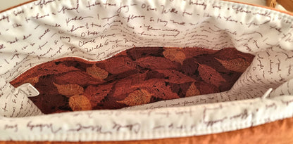 Stanley Satchel PDF Sewing Pattern interior view 