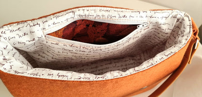 Stanley Satchel PDF Sewing Pattern interior zipper