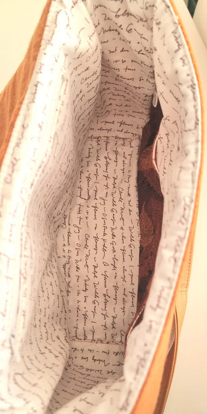 Stanley Satchel PDF Sewing Pattern top view 