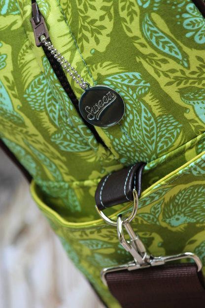 Stella Weekender Bag Sewing Pattern  made by Michelle Wilkinson Tripp zipper