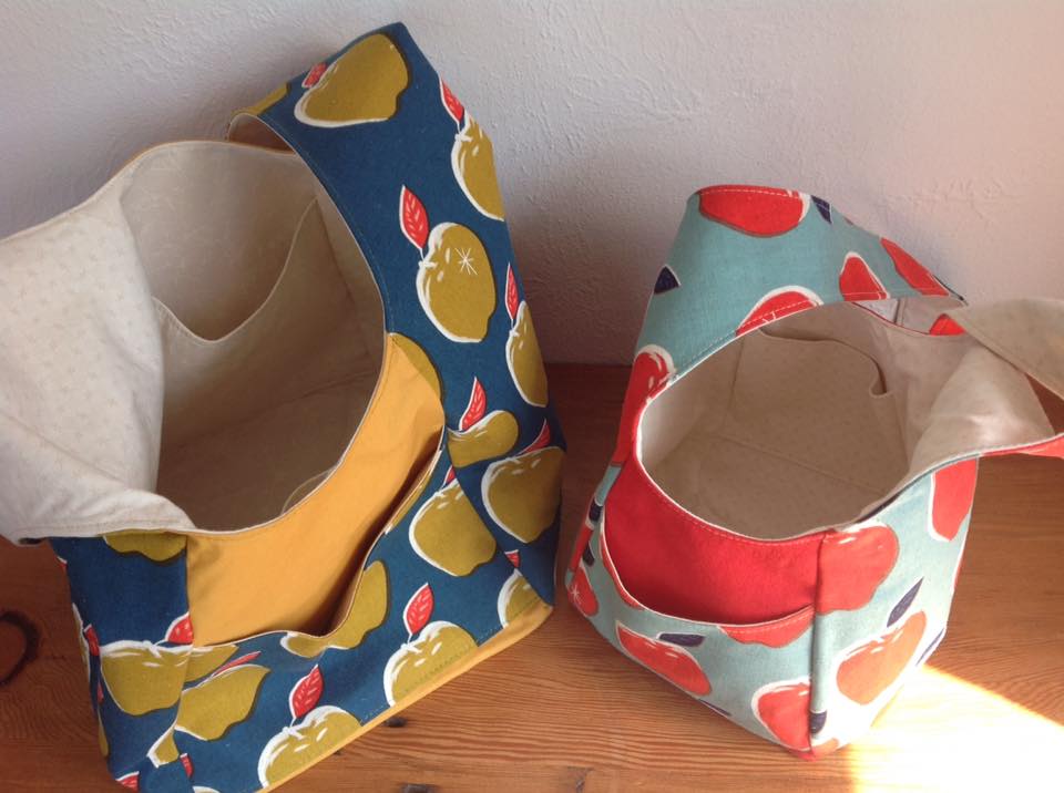 Summer Festival Sling Sewing Pattern  made by Elizabeth Bolton small and large version