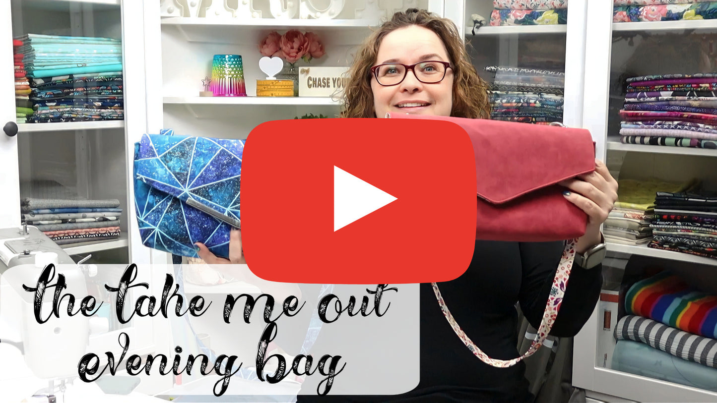 Take Me Out Evening Bag PDF Pattern