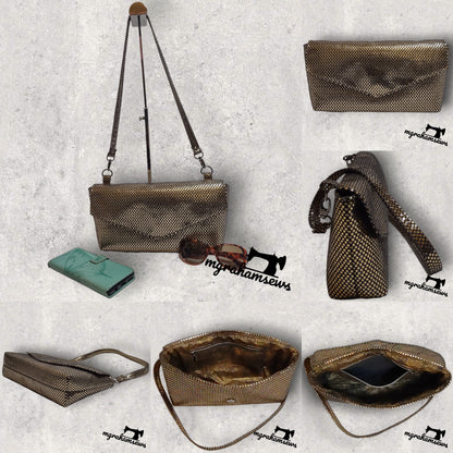 Take Me Out Evening Bag PDF Sewing Pattern  made By Michelle Graham