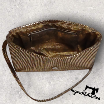 Take Me Out Evening Bag PDF Sewing Pattern  made By Michelle Graham interior view