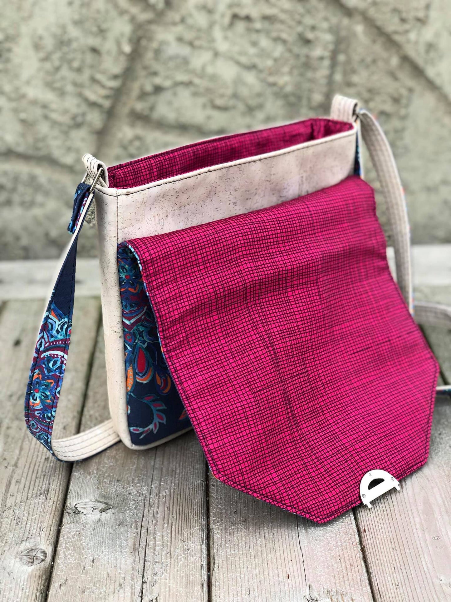 Button Lock Bag PDF Pattern