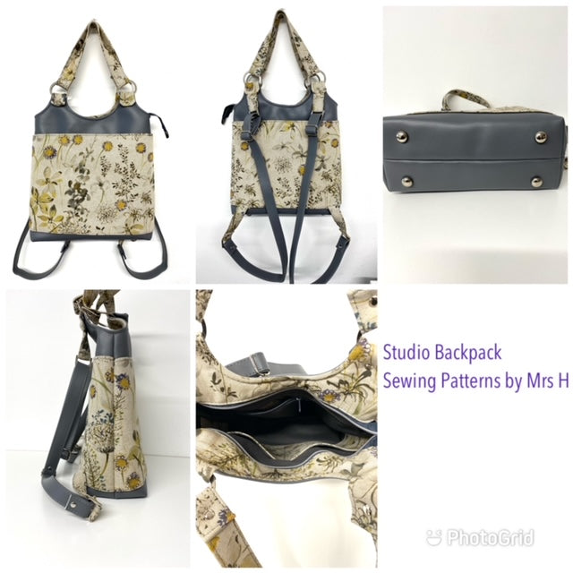 Studio Backpack PDF Pattern