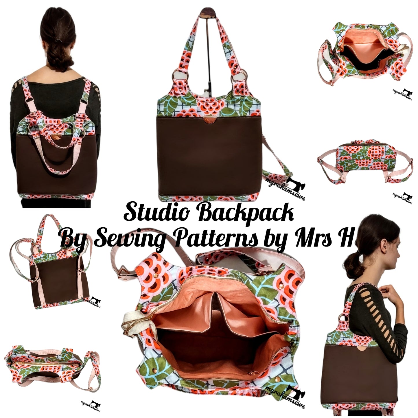 Studio Backpack PDF Pattern