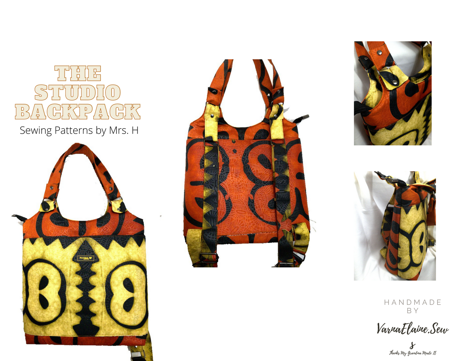 Studio Backpack PDF Pattern