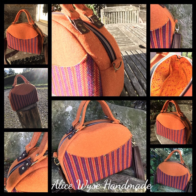 The Bowler Bag PDF Sewing Pattern pattern by Mrs H made by Alice Ferguson 