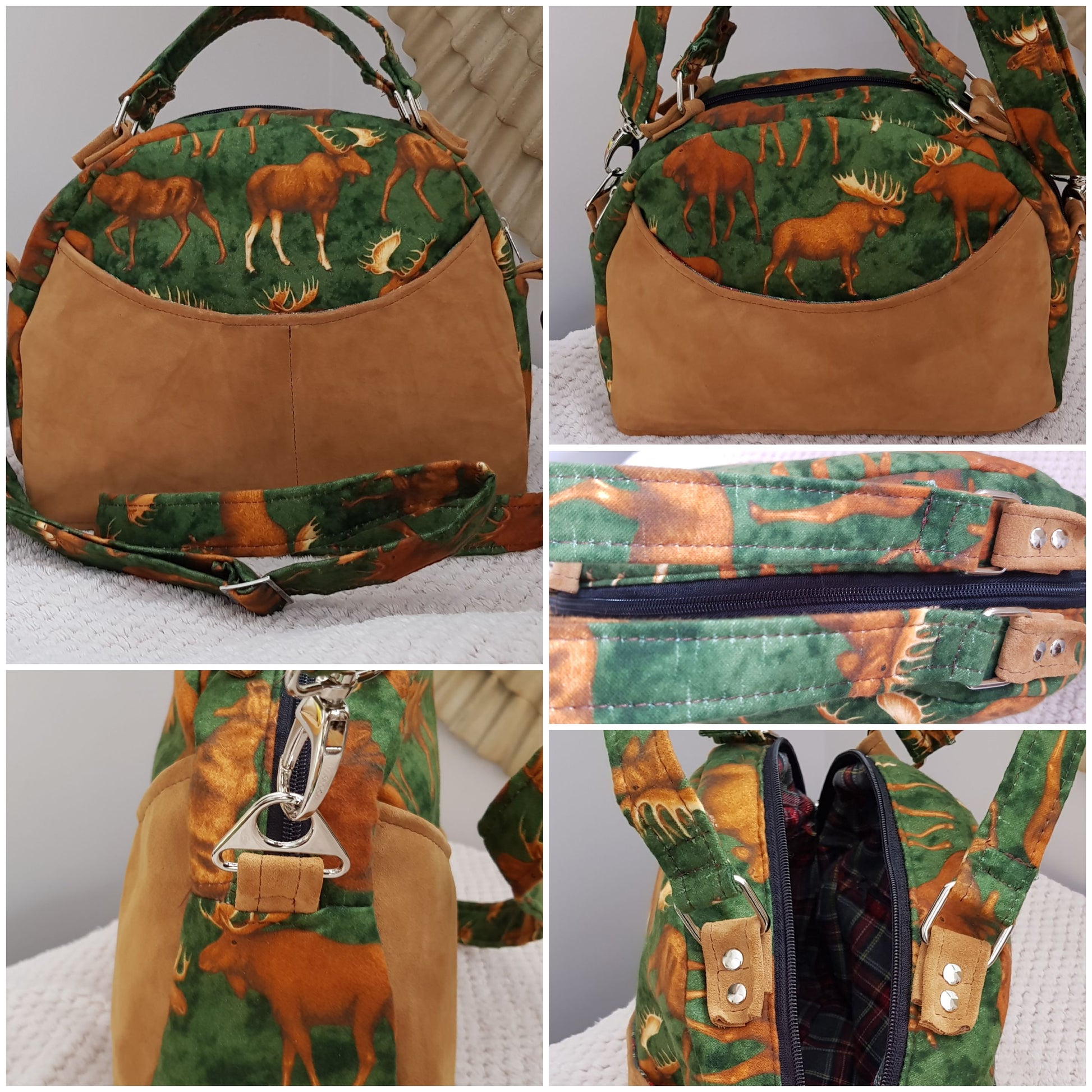 The Bowler Bag PDF Sewing Pattern made by Alison 