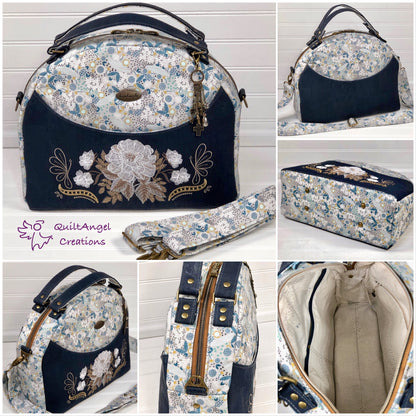 The Bowler Bag PDF Sewing Pattern made by Elizabeth 