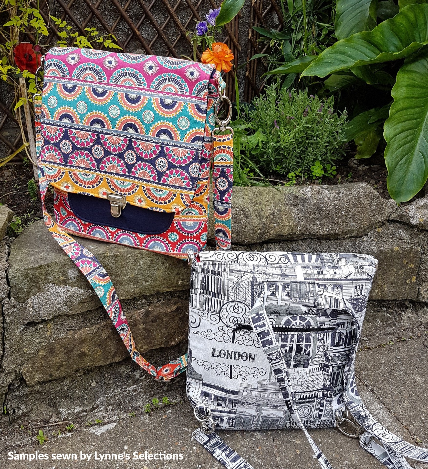 Convertible Bag Paper Pattern Sewing Patterns by Mrs H – The