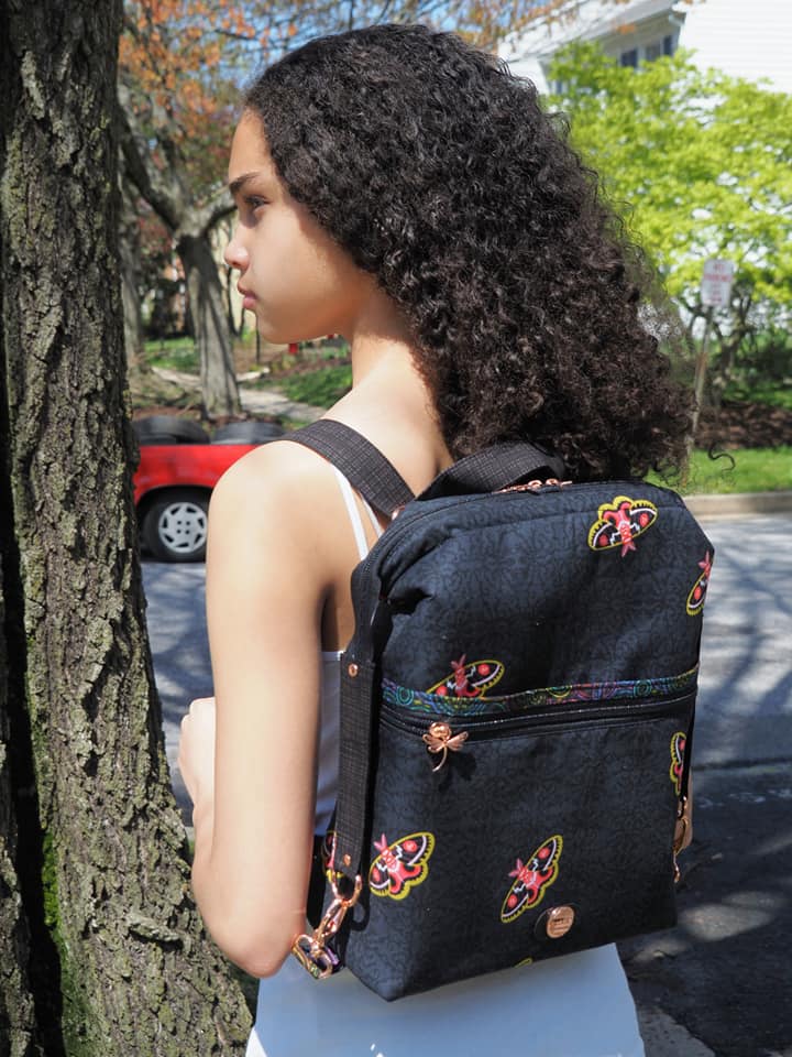 The Dainty Daytripper PDF Sewing Pattern wearable backpack