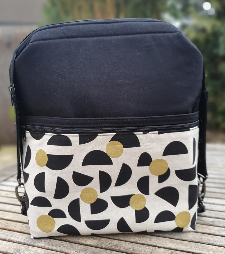 The Dainty Daytripper PDF Sewing Pattern Geometric fabric