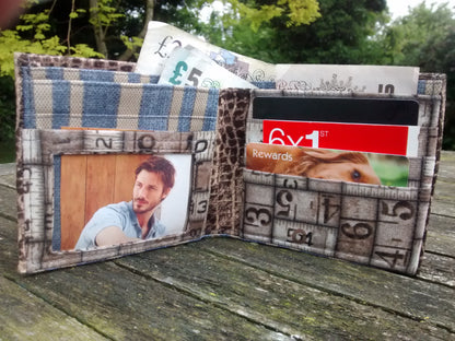 The Gentleman's Wallet sewing pattern by Mrs H Susan's Gentleman's Wallet