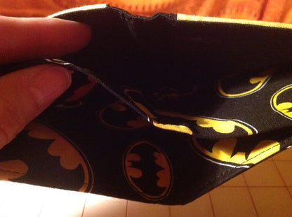 The Gentleman's Wallet sewing pattern by Mrs H Batman Fabric