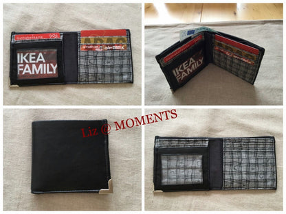 The Gentleman's Wallet sewing pattern by Mrs H Liz's Gentleman's Wallet