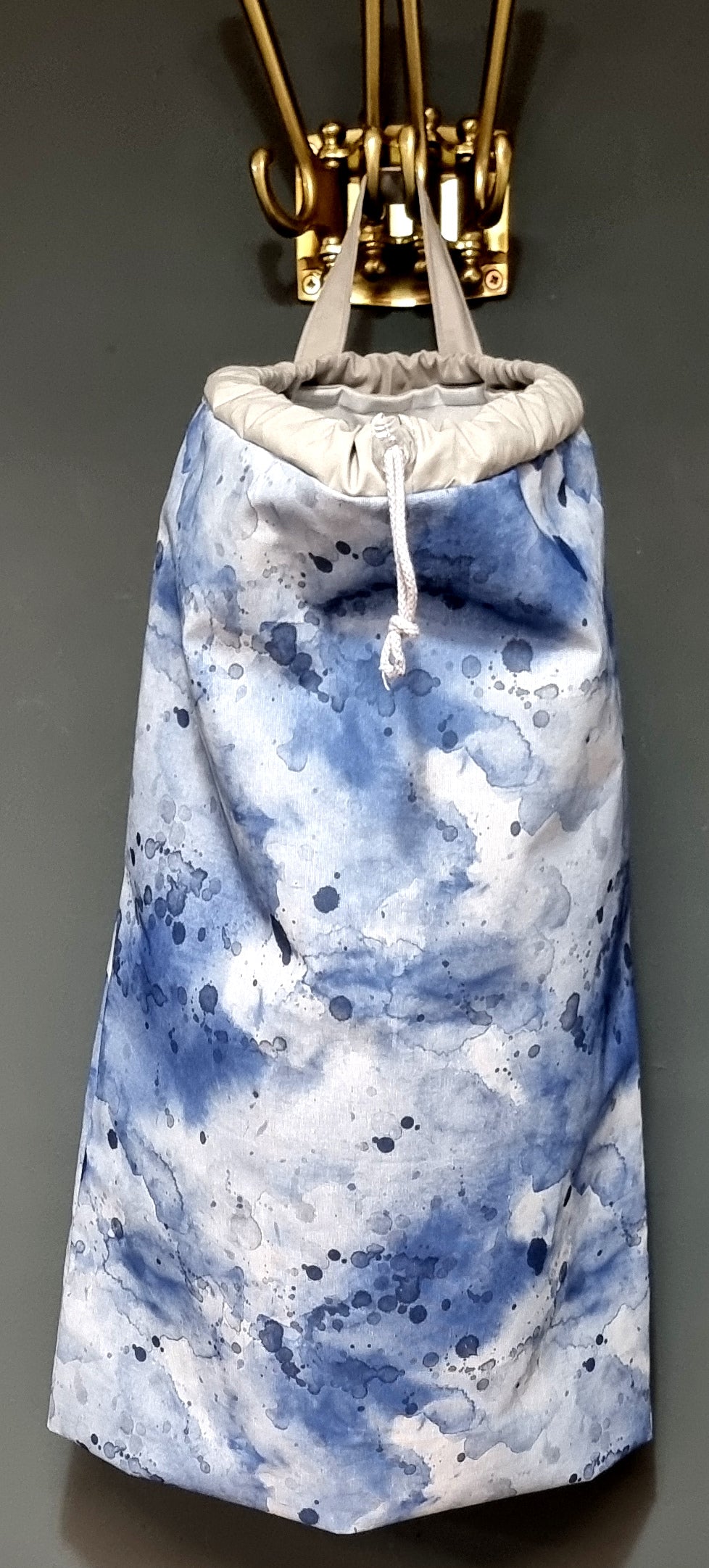 The Handy Sack - Mini Market Makes PDF Sewing Pattern full view with tie