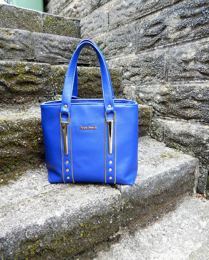 The Jangles Anchor Bag PDF Sewing Pattern blue tone