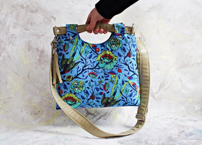 The Loopy Lou Bag PDF Sewing Pattern with shoulder strap 