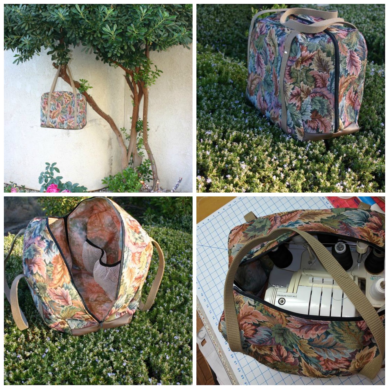 The Machine bag sewing pattern by Rochelle