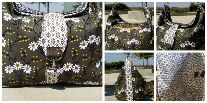 The Reversible Hobo Bag sewing Pattern