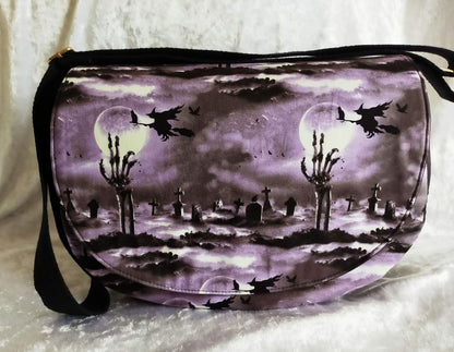 The Sassy Saddlebag PDF Sewing Pattern witch fabric 