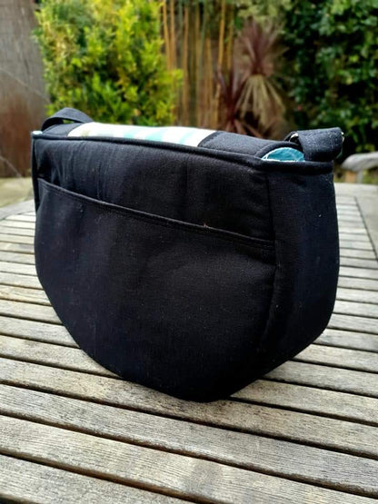 The Sassy Saddlebag PDF Sewing Pattern back detail 