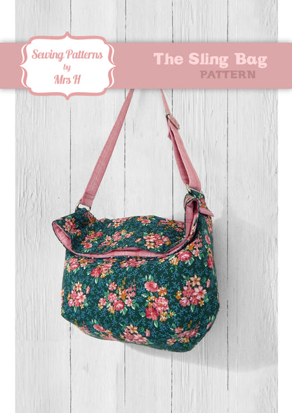 The Sling Bag free sewing pattern by Mrs H