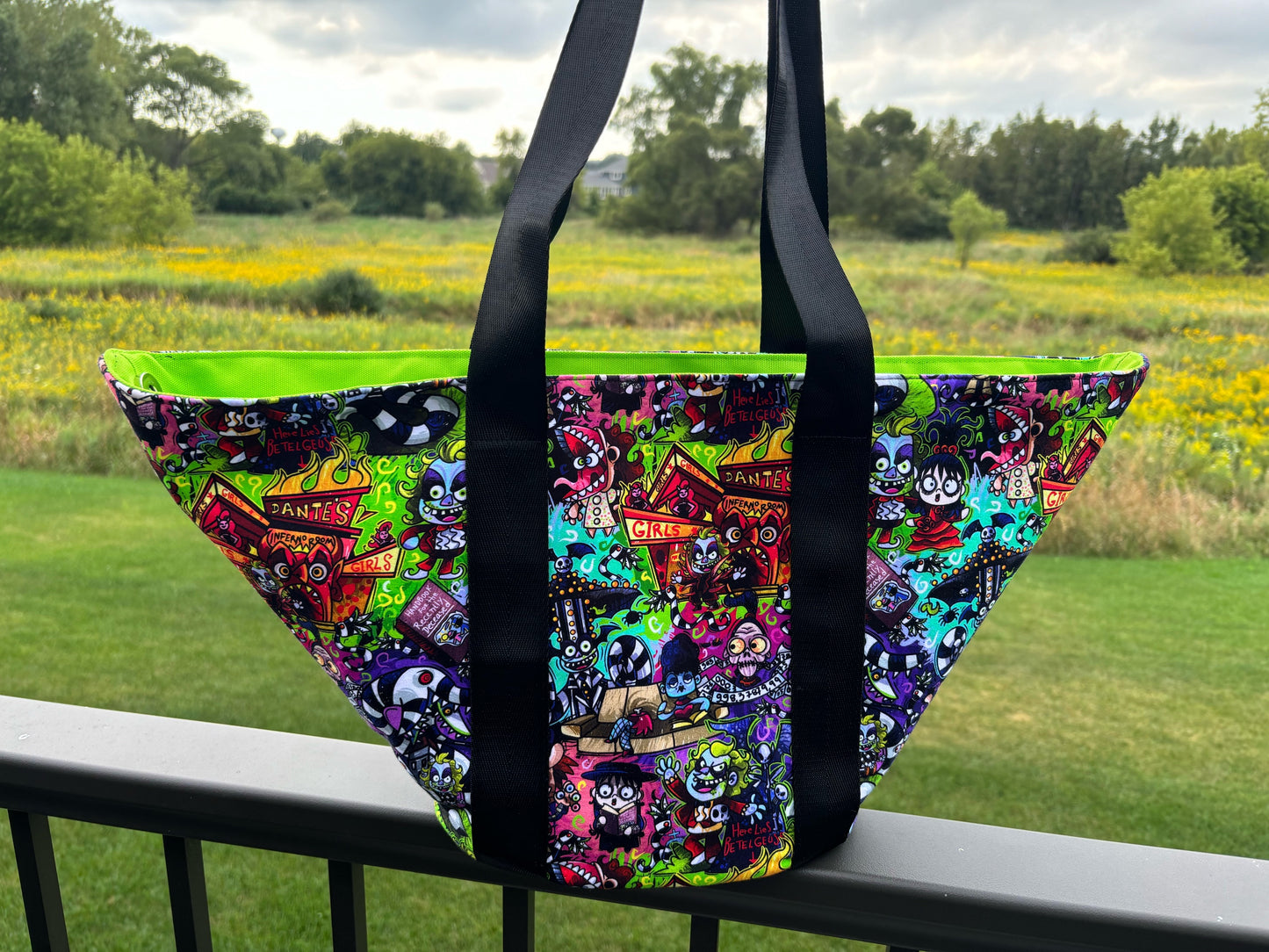 The Ven Tote - Mini Market Makes PDF Sewing Pattern made by Adrienne Sproul 1